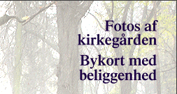 Fotos fra kirkeg&aring;rden