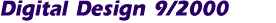 Digital Design 9/2000